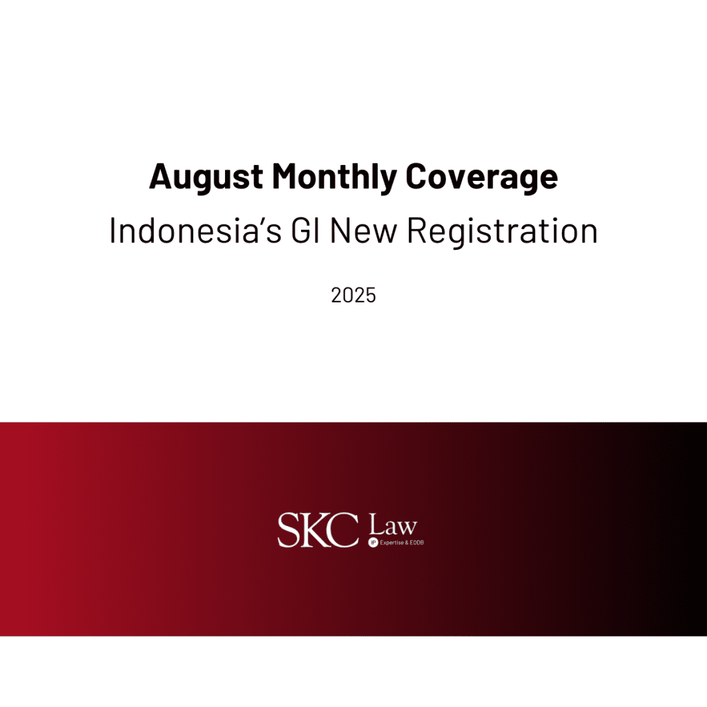 Indonesia’s GI New Registration